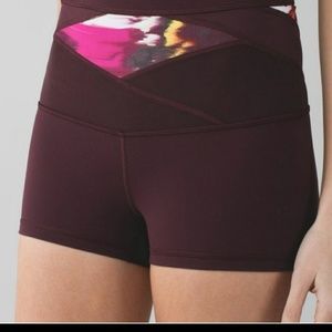 Lululemon Reversible Boogie Shorts High Waisted